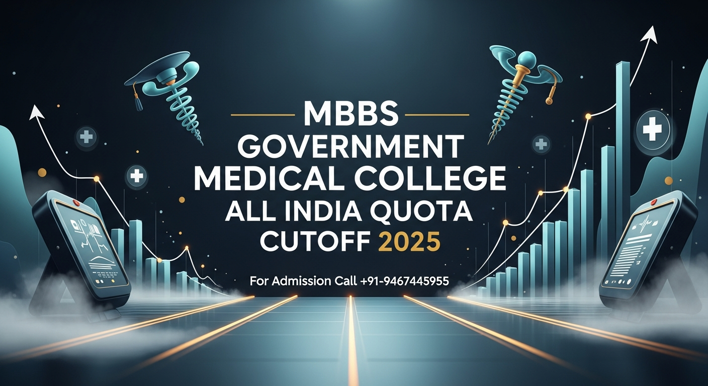 MBBS Government Medical College All India Quota Cutoff 2025